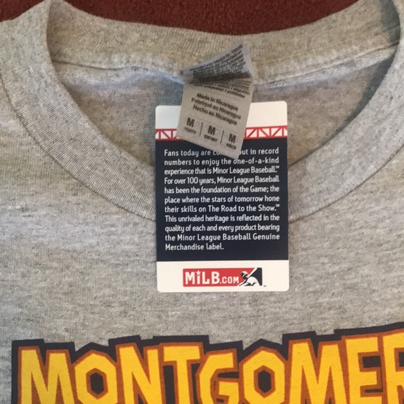 Montgomery Biscuits - Kids medium tshirt - Picture 2 of 2